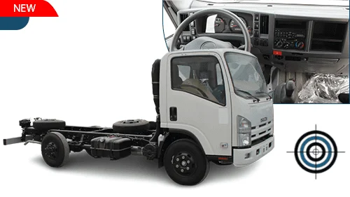 ISUZU NPR 4570 cc TRUCK CAB CHASSIS 4X2 DIESEL MT