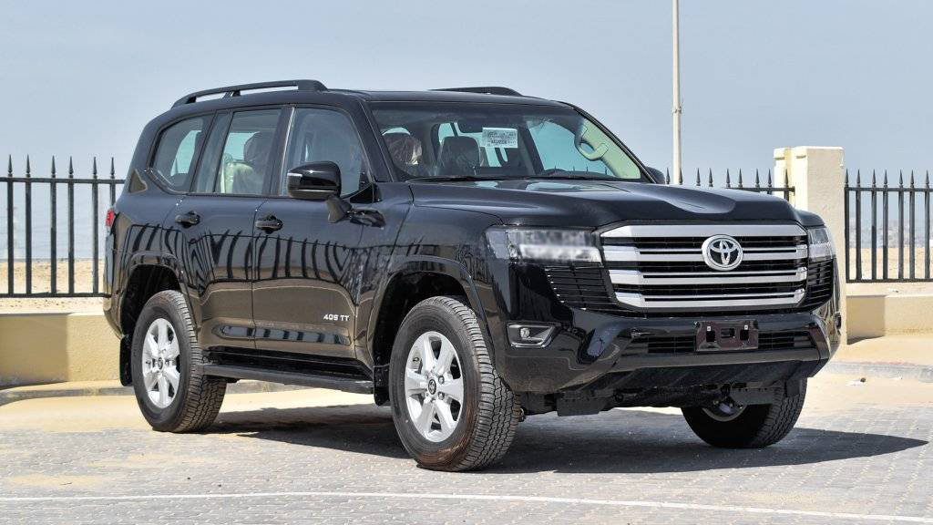 TOYOTA LAND CRUISER EXR 3.5L PETROL ,TWIN TURBO, AT _ BLACK