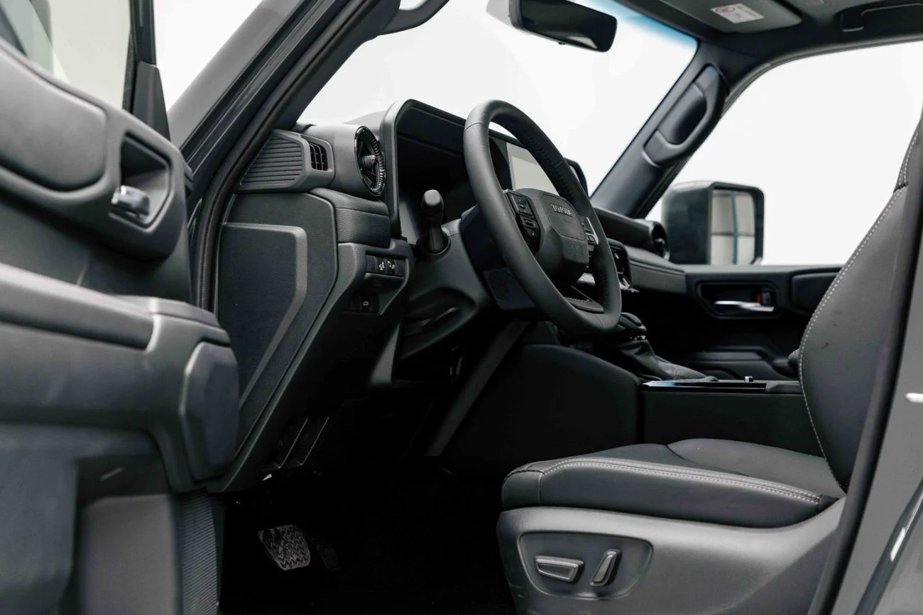 Toyota Prado MID 2.4L - Dark Grey Inside Black