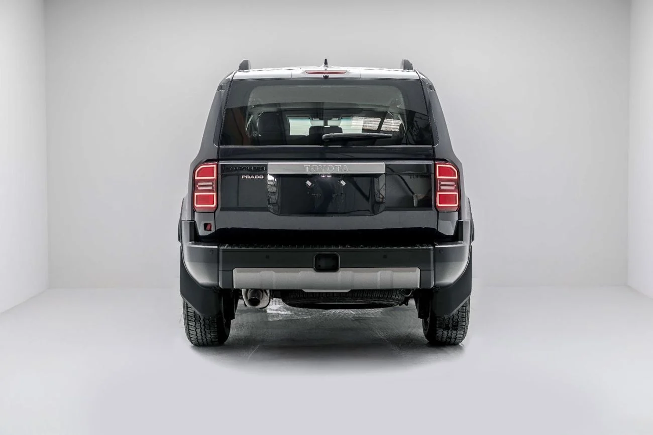 Toyota Prado MID 2.4L - Dark Grey Inside Black