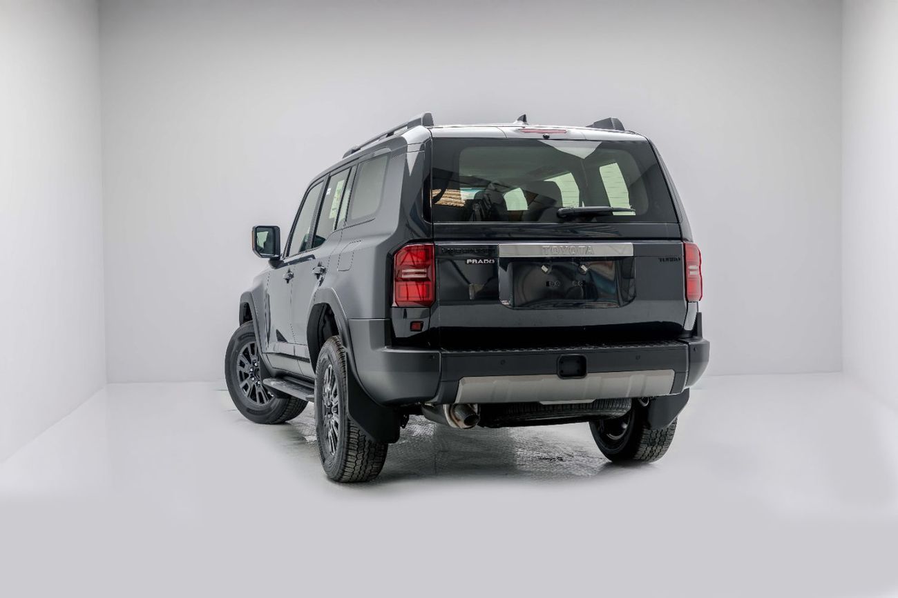 Toyota Prado MID 2.4L - Dark Grey Inside Black