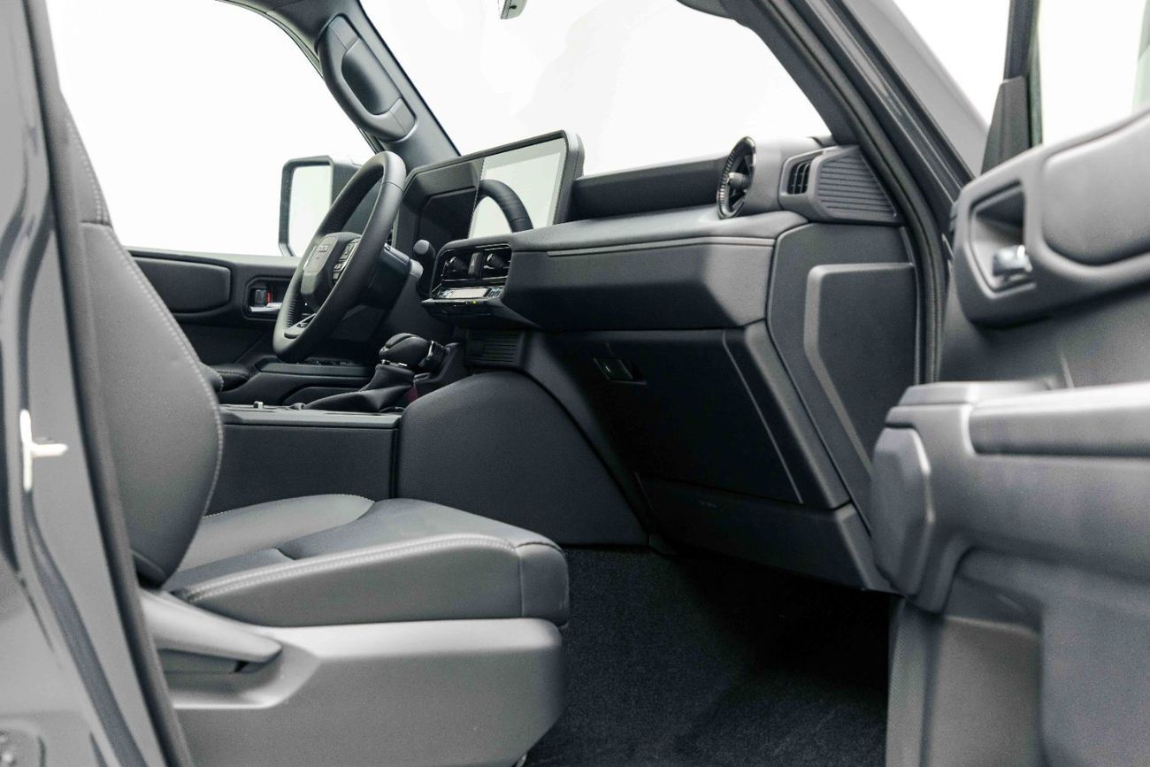 Toyota Prado MID 2.4L - Dark Grey Inside Black