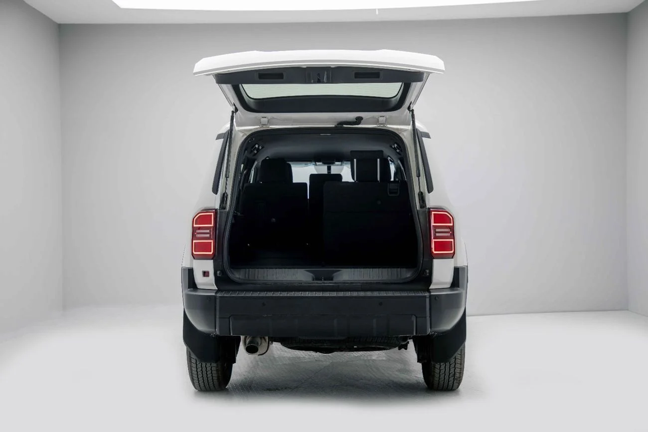 Toyota Prado Urban E 2.4L - Super White Inside Black